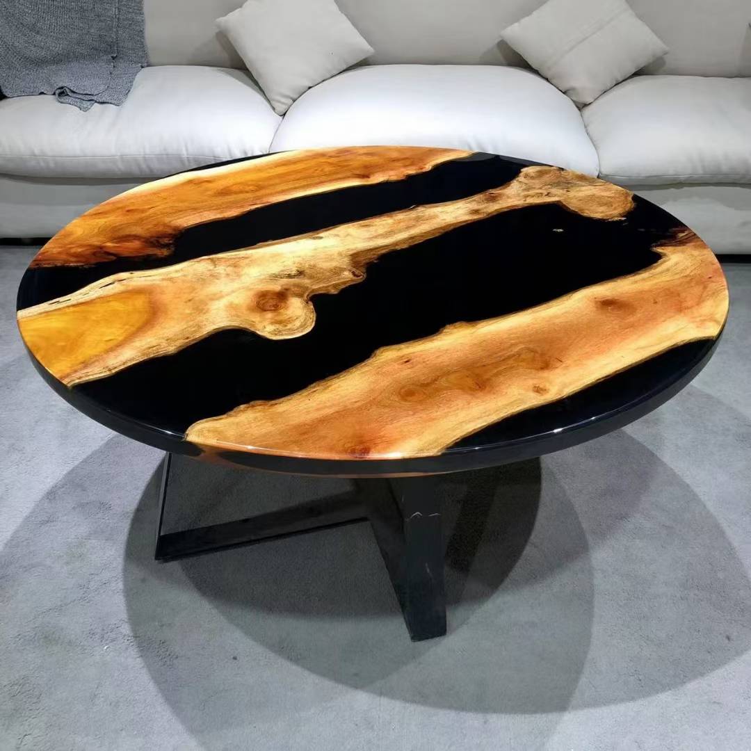 Epoxidharz, Harztisch, Massivholz