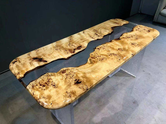 Epoxidharz, Harztisch, Handarbeit, Massivholz