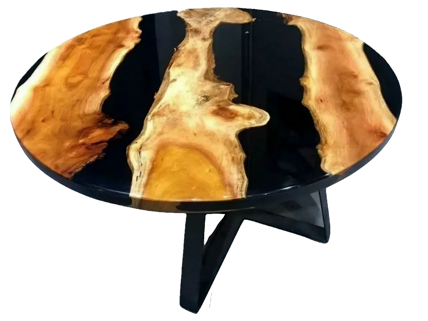 Epoxidharz, Harztisch, Massivholz