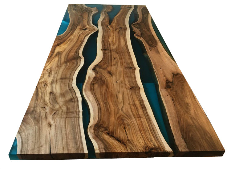 Epoxidharz, Harztisch, Handarbeit, Massivholz